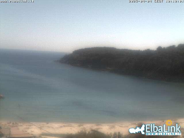 Webcam spiaggia di Fetovaia - Hotel da Alma