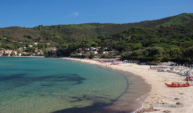 Spiaggia Della Biodola Spiaggia Di Sabbia Allelba