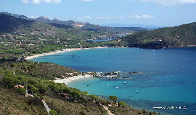 Spiaggia Di Laconella Spiaggia Di Sabbia Allelba A Capoliveri