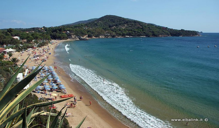 Spiaggia Del Lido Di Capoliveri Spiaggia Di Sabbia Allelba