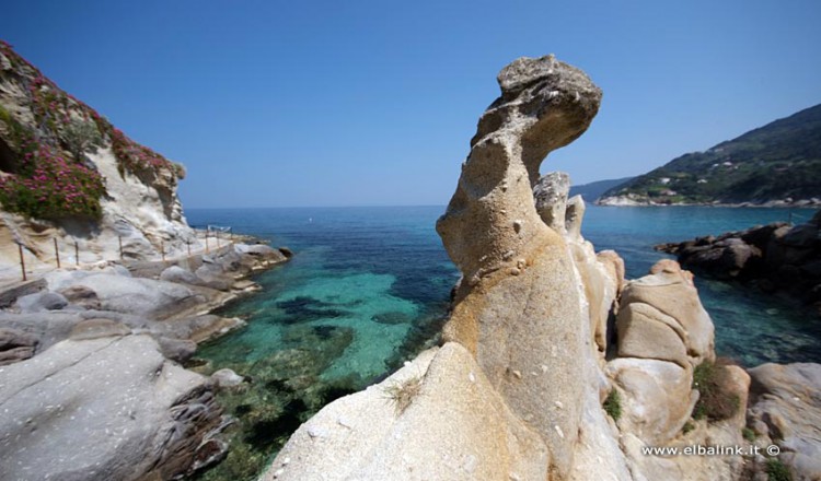 Spiaggia Di Santandrea Sabbia E Magnifiche Scogliere Allelba