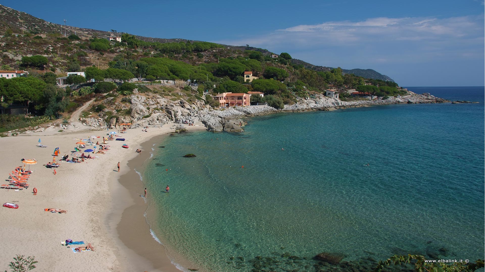 Spiaggia Di Seccheto Spiaggia Di Sabbia Allisola Delba